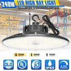 Ufo Led High Bay Light 240w Adjustable 3000k 4000k 5000k 33600lm Dimmable Dlc Ul