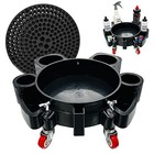 Car Wash Bucket Dolly  5 Gallon Bucket Grit Trap  Removable Bucket Dolly  