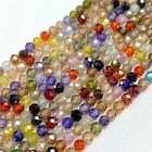 Beads 2 3 4mm Cubic Zirconia Faceted Round For Diy Jewelry