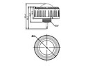 Sharkward Ant-6-4t Outdoor Microwave Occupancy Sensor 0-10v Dimming Ip65