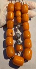Komboloi 72 9 Grs German  Bakelite Faturan Prayer Beads 13 3