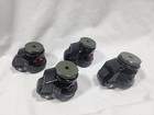 4x Foot Master Gd-80-s-nyn-fbl Swivel Leveling Casters