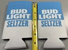 Lot Of 2 Bud Light Seltzer Can Beer Drink Koozie Coozie New