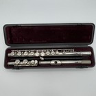 Yamaha Yfl-221 Student Flute Nickel Silver Plated Used With Hard Case Used 221