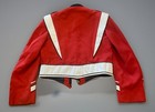 Red Marching Band Uniform Jacket Vintage Coat Fox High School Sz 34s Demoulin