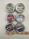 6 Different Brand New Crazy Aaron s Putty Factory Sealed 6  46 Oz  Pocket Size