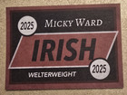 Irish Micky Ward Signed Autograph Trading Card Boxing Irish Thunder Coa