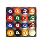 2-1 4  Billiard Balls Set 16 Piece Deluxe Games Pool Table Balls Standard Size