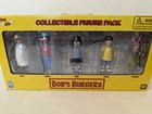 Phatmojo Bob s Burgers 5 Piece Collectible Figure Pack Pvc 2015 In Box Series  1
