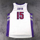 Vintage Nike Team Toronto Raptors Vince Carter 15 Stitched Jersey Xl White