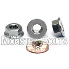 Hex Flange Nuts Din 6923 Stainless Steel A2   18-8 Metric Coarse M3 M4 M5 M6 M8