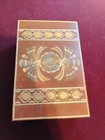 Vintage Inlay Keepsake Wooden Trinket Box