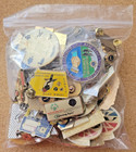 Lions Club Pins Lot 50 Mixed Travel Animals World 600bulk Pinback Bundle Vtg Now
