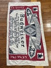 Vintage Budweiser Anheuser-busch Beer Advertising Promotional Beach Towel