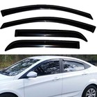  4pcs Outside-mount Side Window Visor Wind Vent 2012-2017 Hyundai Accent