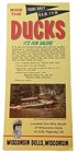 1960s Ride The Ducks Wisconsin Dells Wi Advertising Flyer Brochure