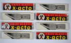 40x Vtg X-acto Knife Replacement Blades No 24