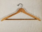 Vintage Wood   Wire Clothes Hanger   The Plaza A Sonesta Hotel