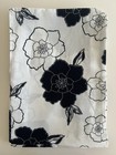 Modern Japan Yukata 3pc Set Women Monotone Peony Cotton-linen Feel Bow Obi New