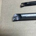 3 Used Boring Bars With Inserts  See Description For Details