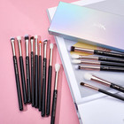 15pcs Professional Makeup Brushes Set Make Up Brush Tools Kit Eye Liner Shader W