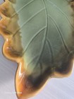 Vintage   Ceramic Frog Leaf Dish   Trinket Tray   Green Gold   Fall Decor   Frog