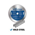 Evolution 510-14blade-st  14  66t Tct Steel Cutting Chop Saw Blade 1  Arbor