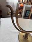 Hollis Jones Vanity Mirror Brass Vintage