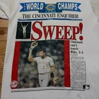 Vintage 1990 Cincinnati Reds World Series Champs Mlb T-shirt Usa - Size Medium