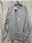  lot Of 3 nwt  Large Long Sleeve Carhartt Men s Multipack Shirts