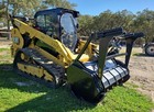 2021 Caterpillar 299d3 Xe High Flow Track Loader Cab A c Heat Mulcher 2014 Hrs