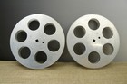 Lot Of 2  Vintage 1970 s  Ussr  russian  16 Mm Metal Film Reel  593 