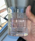 Four  4  Ralph Lauren Crystal Glenn Plaid Old-fashioned Glasses tumblers 10 Oz 