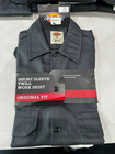 Dickies Men s Shirt Short Sleeve Original Fit Work Shirt 1574 Charcoal Small