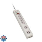 Belkin 6-outlet Metal Power Strip Surge Protector  6ft  Beige