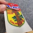 Vintage Redwood National Park Voyager Patch Travel Souvenir California Tree