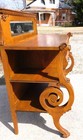 Unusual Tiger Oak Paw Foot Server Buffet Circa 1900