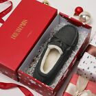 Men s Moccasin Slippers Fuzzy Plush House Shoes Indoor Outdoor Fleece Loafers