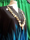 Native American Jewelry - Zuni Carved Antler Fetish Necklace - Beautiful 