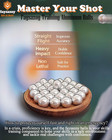 68 Caliber Self Defense Balls   Projectiles  7 3g Hard Reusable 0 68 Cal Aluminu