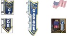 Double-sided Big Daddy s Garage Marquee Sign With Warm Led Glow - 26   x8   