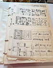 Clipper Dynamic Graphics 1987 1988 Vtg Commercial Clip Art Book Graphics Binder
