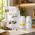 Bravenly Accelerate Trio Brew Extreme Gold Capsules Ignite Coffee Energy Bundle