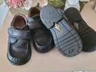 Vintage Black   Blue Leather Toddler Shoes