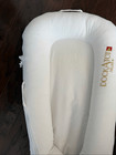 Dock A Tot Deluxe   White Baby Lounger