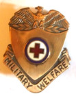 American Red Cross Badge Medal World War Ii Military Welfare