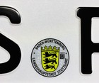 Porsche 911 Front German License Plate
