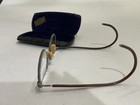 Vintage Wire Rim Eyeglasses Glasses W case