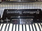 Settimio Soprani Vintage Black Accordion With Case And Straps