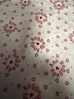 4yd 44 w Vtg Raggedy Ann Andy Sprinkled Hearts Daisy Kingdom Cotton Fabric  4281
